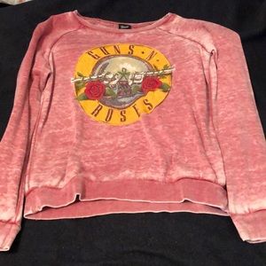 Guns and roses sweater